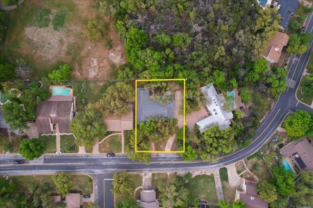 drone / aerial view