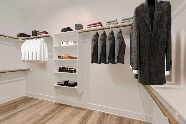 300 Alava Way, Georgetown, TX 78628 - spacious closet with wood finished floors