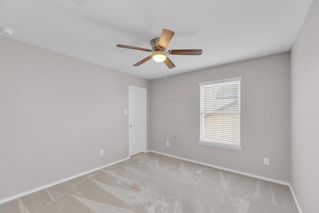 1114 Sussex Pl, Round Rock, TX 78665 - unfurnished room featuring ceiling fan and light colored carpet
