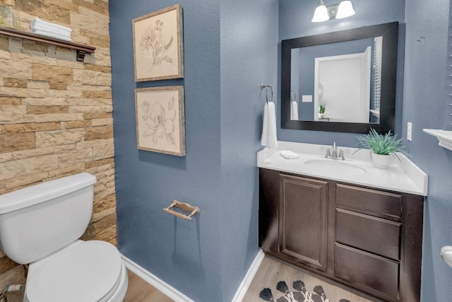 1114 Sussex Pl, Round Rock, TX 78665 - bathroom featuring wood finished floors and vanity