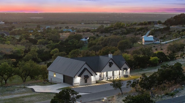 468 Cedar Mountain Dr, Marble Falls, TX 78654 - aerial overview of property's location