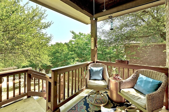 21940 Agarito Ln, Spicewood, TX 78669 - view of wooden terrace