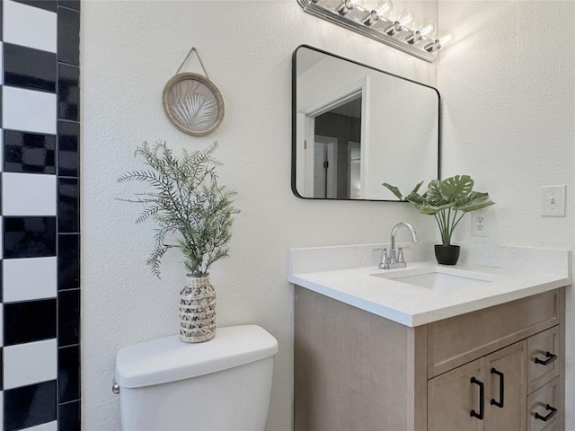 5306 Wellington Dr, Austin, TX 78723 - bathroom featuring toilet and vanity