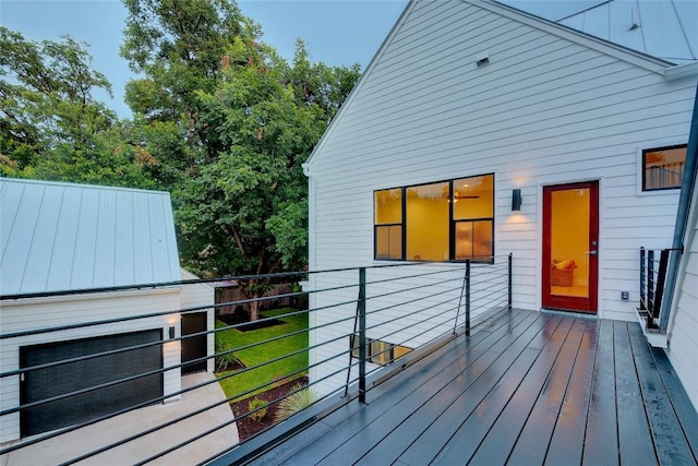 5001 Shoal Creek Blvd, Austin, TX 78756 - view of wooden deck