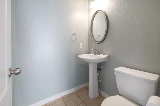 2025 Wayward Sun Dr, Austin, TX 78754 - bathroom with toilet and tile patterned flooring
