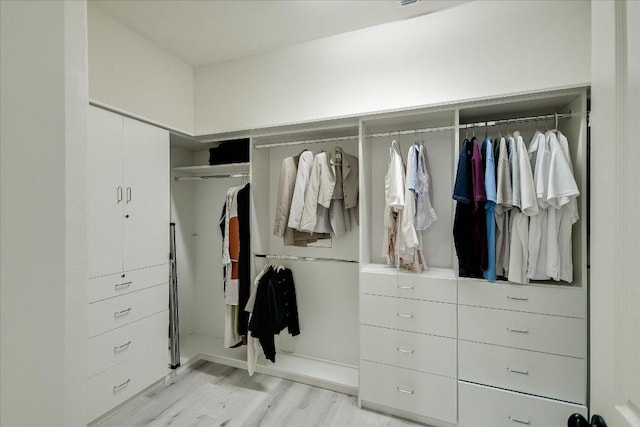 view of closet