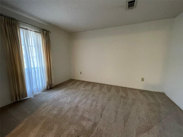 604 E Kerr St, Burnet, TX 78611 - spare room with carpet flooring and a textured ceiling