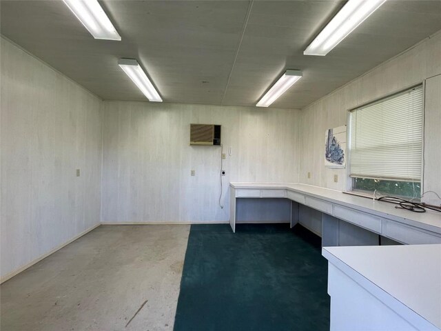 604 E Kerr St, Burnet, TX 78611 - below grade area with a wall mounted AC