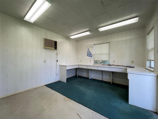 604 E Kerr St, Burnet, TX 78611 - basement featuring an AC wall unit