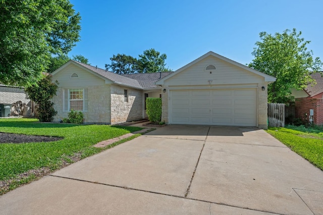 510 Sunny Brook Dr, Leander, TX 78641 - single story home featuring concrete driveway and an attached garage