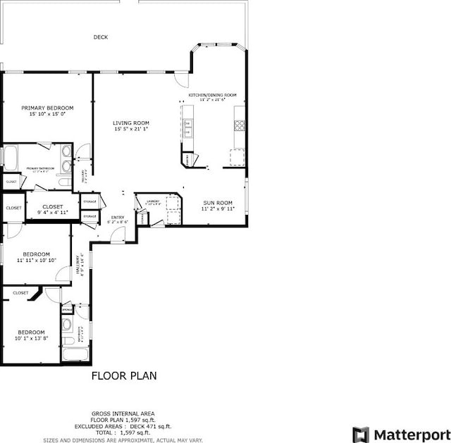 510 Sunny Brook Dr, Leander, TX 78641 - view of property floor plan