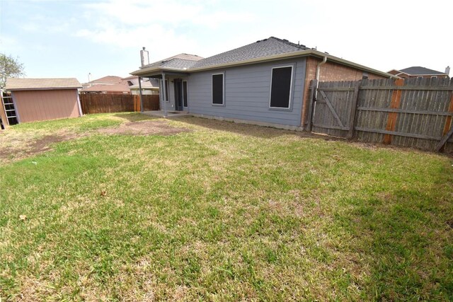 2305 Love Rd, Killeen, TX 76542 - rear view of property featuring a chimney and roof with shingles