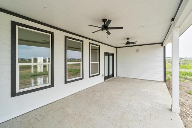 459 Rancho Linda Dr, Lockhart, TX 78644 - view of patio with ceiling fan