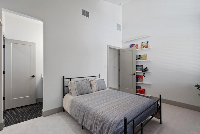 608B W 15th St, Georgetown, TX 78626 - carpeted bedroom featuring baseboards