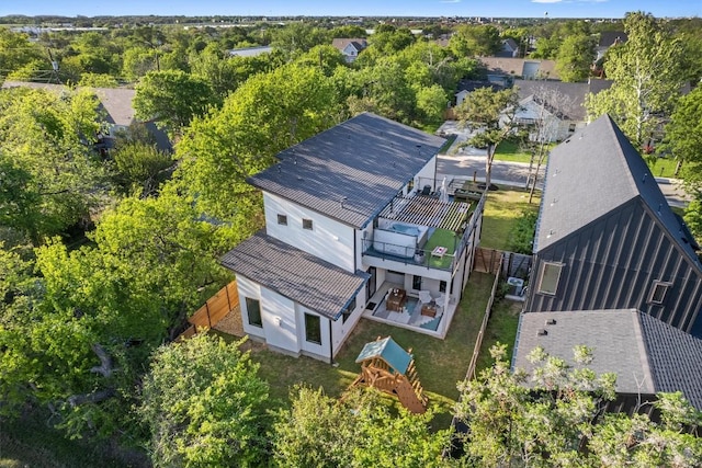 608B W 15th St, Georgetown, TX 78626 - view from above of property