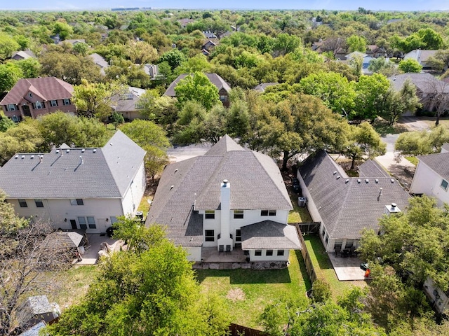 12528 E Labrador Cv, Austin, TX 78729 - aerial view of residential area