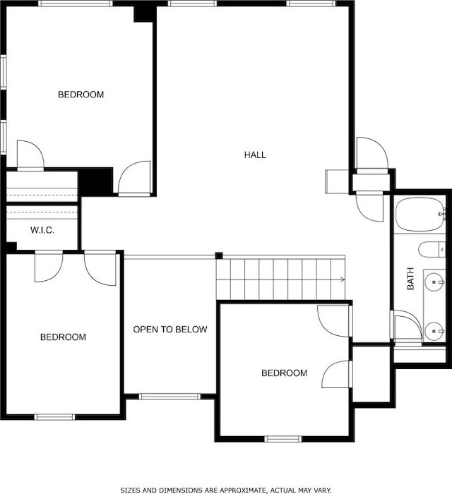 12528 E Labrador Cv, Austin, TX 78729 - view of floor plan / room layout