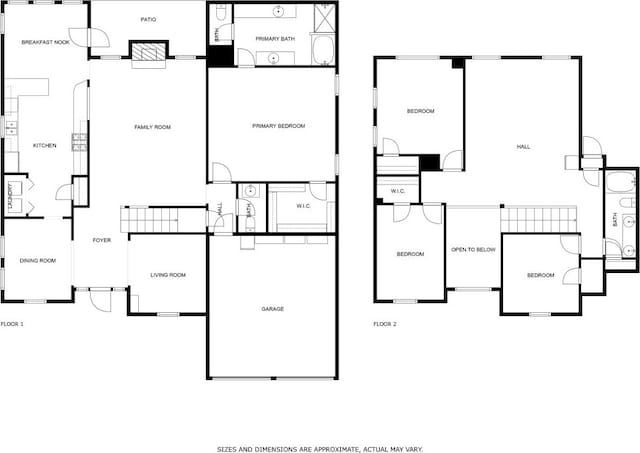 12528 E Labrador Cv, Austin, TX 78729 - view of floor plan / room layout