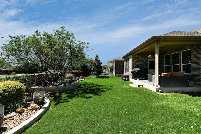 603 Archer Ln, Georgetown, TX 78633 - view of yard featuring fence