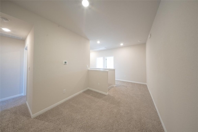 1850 Settlers Glen Dr Unit 904, Round Rock, TX 78665 - basement featuring light colored carpet, baseboards, and recessed lighting