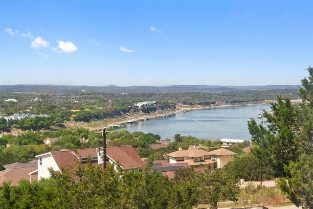 403 Rogart Dr, Spicewood, TX 78669 - exterior space featuring a water view