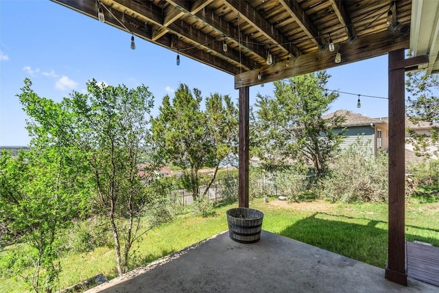 403 Rogart Dr, Spicewood, TX 78669 - view of patio