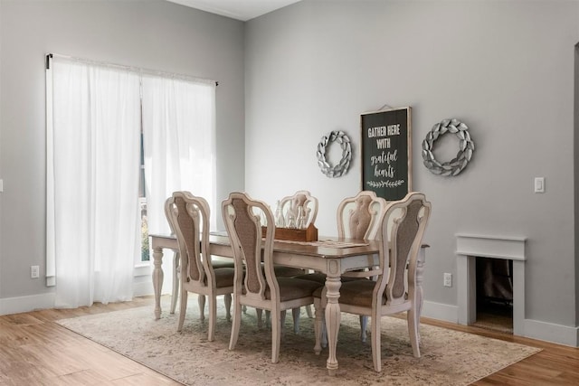 617 Chama Trce, Dripping Springs, TX 78620 - dining area featuring wood finished floors and baseboards