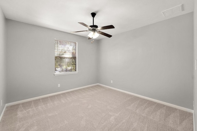 4014 Remington Rd, Cedar Park, TX 78613 - spare room with carpet floors, ceiling fan, and baseboards