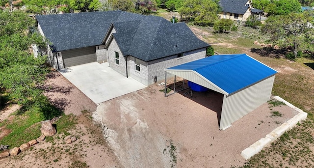283 Calle Cortez Dr, Buchanan Dam, TX 78609 - bird's eye view