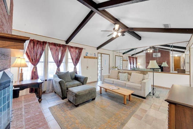 2600 Donna Dr, Taylor, TX 76574 - living room with ceiling fan and baseboards