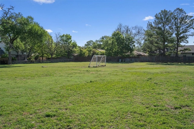 11605 Gunsmoke Cir, Austin, TX 78750 - view of yard featuring an area for sports and fence