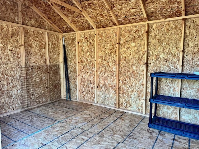 view of storage
