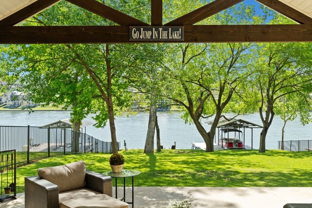1001 Lakeshore Dr, Marble Falls, TX 78654 - exterior space with fence