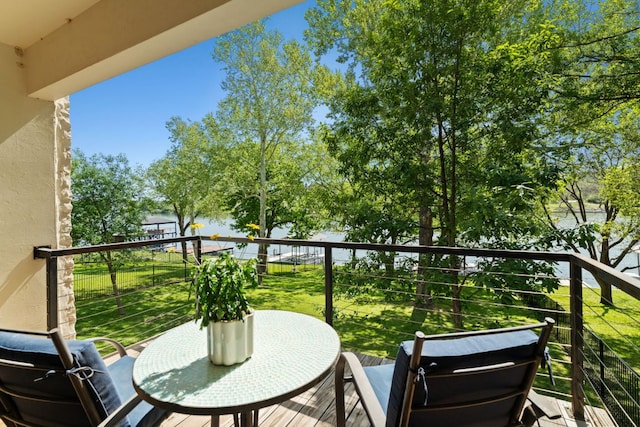 1001 Lakeshore Dr, Marble Falls, TX 78654 - view of balcony
