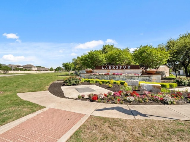 121 Audie Murphy Dr, Leander, TX 78641 - view of property's community featuring a yard