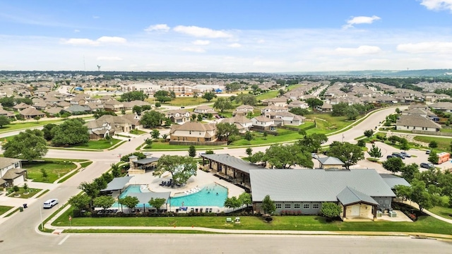 birds eye view of property featuring a residential view