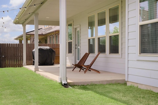 3307 Columbus Way, Round Rock, TX 78665 - covered porch featuring area for grilling