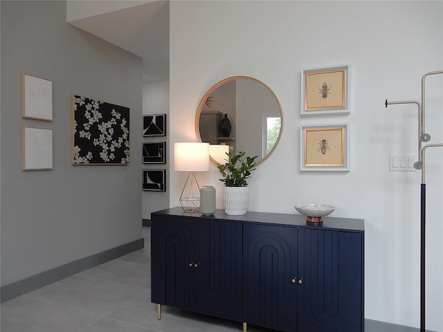 5908 Lakeside Trl, Austin, TX 78734 - hall featuring baseboards and tile patterned floors