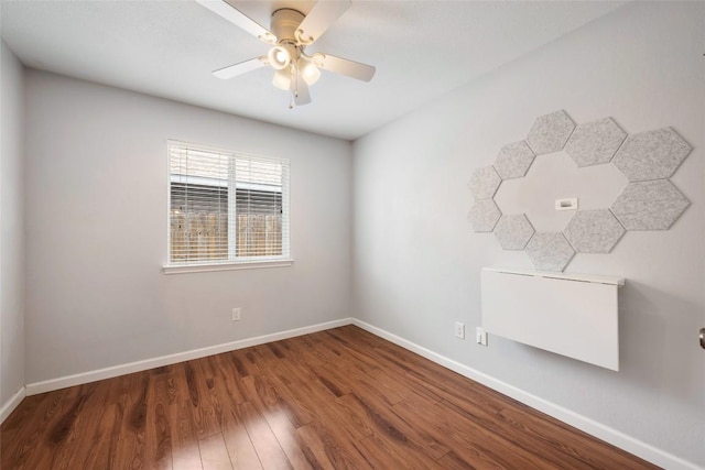 14585 Robert I Walker Blvd, Austin, TX 78728 - unfurnished room with wood finished floors and a ceiling fan