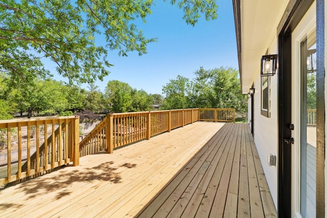 125 Channel Dr, Sunrise Beach, TX 78643 - view of wooden deck