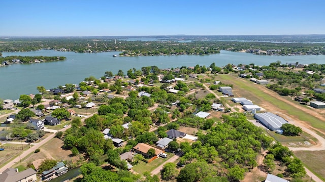 125 Channel Dr, Sunrise Beach, TX 78643 - aerial view with a residential view and a water view