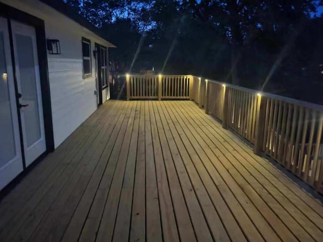 125 Channel Dr, Sunrise Beach, TX 78643 - view of wooden deck
