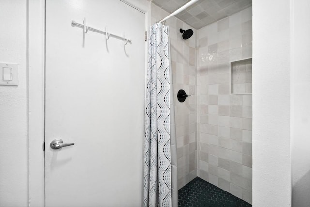2301 Westway Cir, Austin, TX 78704 - full bathroom with a tile shower