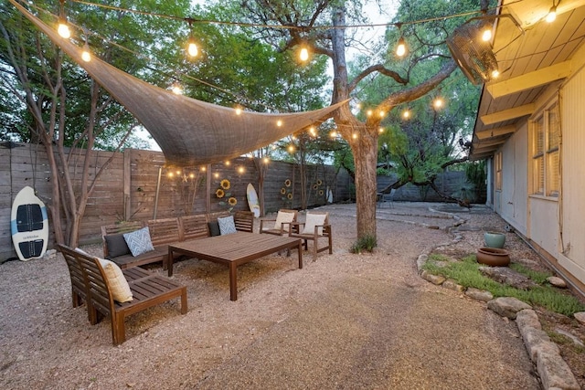 2301 Westway Cir, Austin, TX 78704 - fenced backyard with a patio area