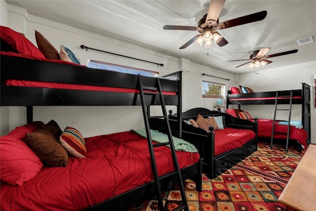 202 Bridgepoint Dr, Kingsland, TX 78639 - bedroom featuring ceiling fan