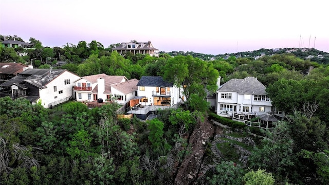 4328 Far W Blvd, Austin, TX 78731 - aerial view of residential area featuring a tree filled landscape