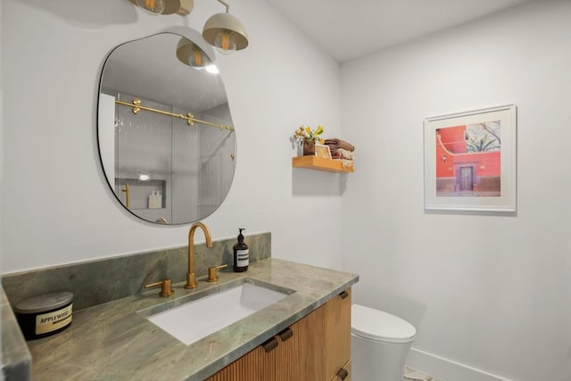4328 Far W Blvd, Austin, TX 78731 - bathroom with vanity and a shower