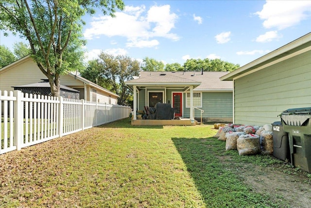 4456 Mather, Kyle, TX 78640 - view of yard with a sunroom