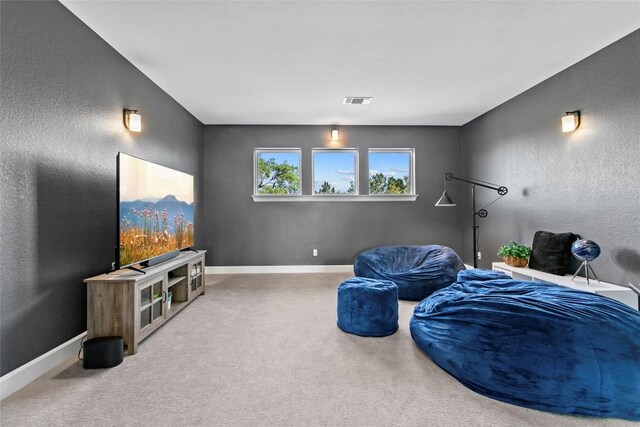1890 Headwaters Blvd, Dripping Springs, TX 78620 - living area featuring carpet and a textured wall