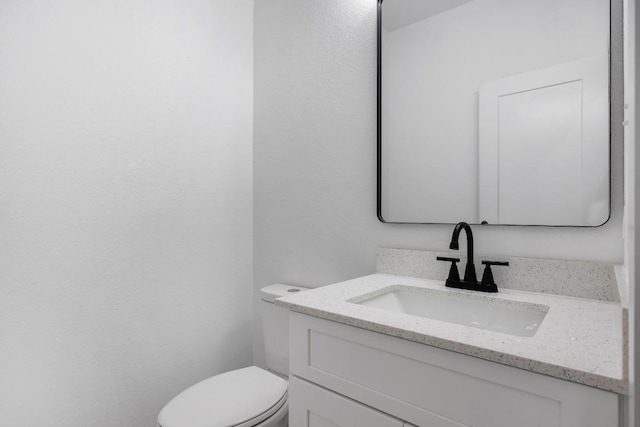 240 Hanauma Dr, Bastrop, TX 78602 - bathroom with vanity and toilet
